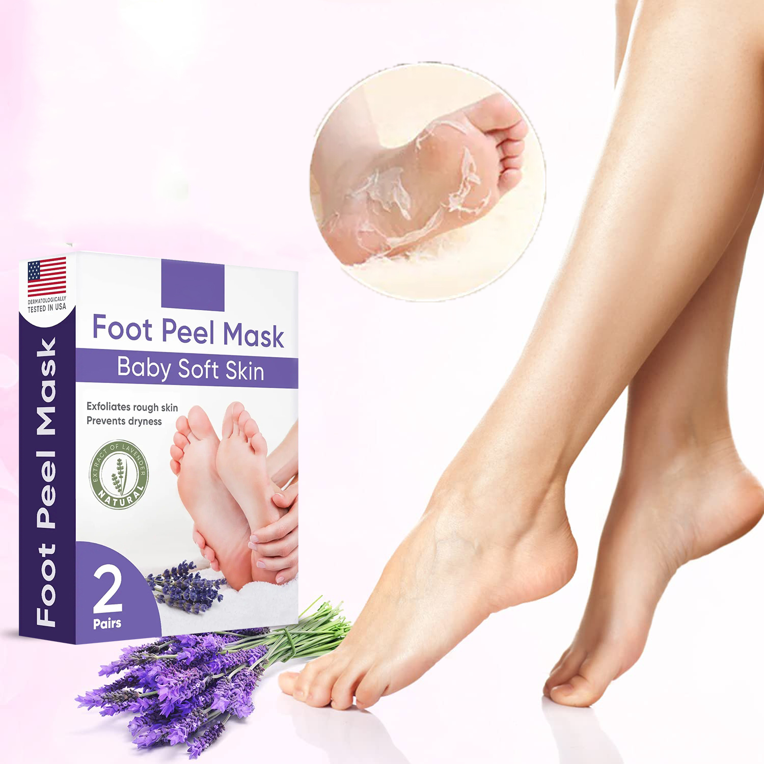 foot peel mask